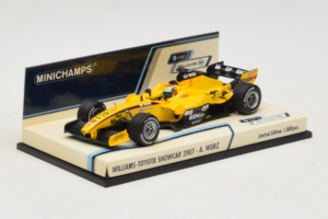 Williams FW29 Toyota A. Wurz Williams F1 Team Showcar 2007 Minichamps 1:43 400070087 Kov – obrázek 2 z 5