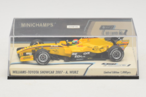 Williams FW29 Toyota A. Wurz Williams F1 Team Showcar 2007 Minichamps 1:43 400070087 Kov – obrázek 4 z 5