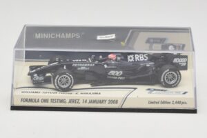 Williams Toyota FW29B K. Nakajima Jerez Test 14 Ledna 2008 Minichamps 1:43 400080108 Kov – obrázek 5 z 5