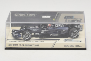 Williams FW30 Toyota #8 K. Nakajima Test Jerez Feb 2008 Minichamps 1:43 400080208 Kov – obrázek 4 z 5