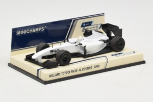 Williams FW30 Toyota #7 N. Rosberg Prototype F1 2008 Minichamps 1:43 400080007 Kov – obrázek 2 z 5