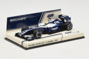 Williams FW31 Toyota #16 N. Rosberg F1 2009 Minichamps 1:43 400090016 Kov – obrázek 2 z 5