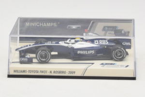 Williams FW31 Toyota #16 N. Rosberg F1 2009 Minichamps 1:43 400090016 Kov – obrázek 4 z 5