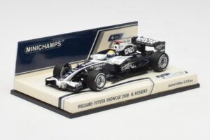Williams FW30 Toyota Showcar #16 N. Rosberg F1 2008 Minichamps 1:43 400080077 Kov – obrázek 2 z 5