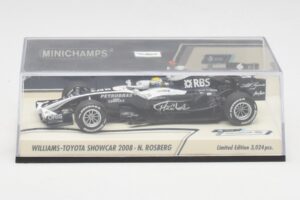 Williams FW30 Toyota Showcar #16 N. Rosberg F1 2008 Minichamps 1:43 400080077 Kov – obrázek 5 z 5