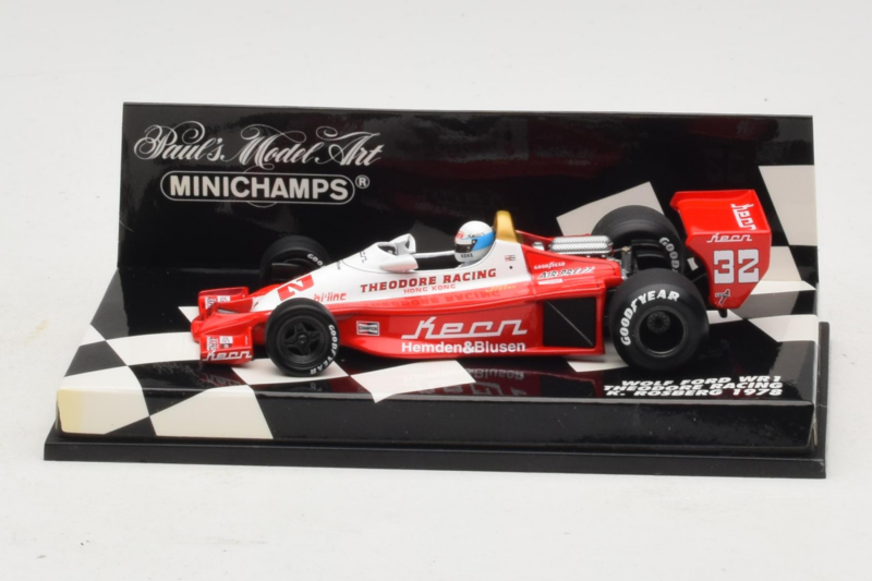 Wolf WR1 Ford Theodore Racing K. Rosberg F1 1978 Minichamps 1:43 400780032 Kov