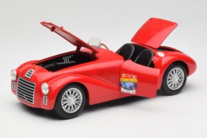 Ferrari 166 MM Barchetta Červený Hot Wheels 1:18 B6054 Kov – obrázek 2 z 8