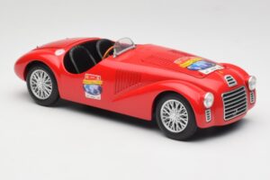 Ferrari 166 MM Barchetta Červený Hot Wheels 1:18 B6054 Kov – obrázek 6 z 8