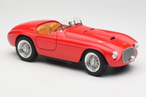 Ferrari 166 MM Červený Hot Wheels 1:18 L2989 Kov – obrázek 6 z 8