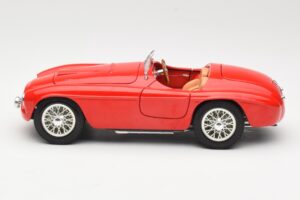 Ferrari 166 MM Barchetta Červený Hot Wheels 1:18 B6054-1 Kov – obrázek 4 z 8