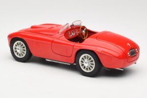 Ferrari 166 MM Barchetta Červený Hot Wheels 1:18 B6054-1 Kov – obrázek 7 z 8
