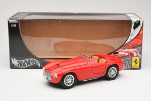 Ferrari 166 MM Barchetta Červený Hot Wheels 1:18 B6054-1 Kov – obrázek 8 z 8