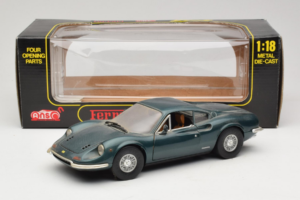 Ferrari 246 GT Dino Zelený Anson 1:18 30359 Kov – obrázek 8 z 8
