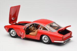 Ferrari 250 GT Berlinetta SWB Červený Hot Wheels 1:18 B6053 Kov – obrázek 5 z 8