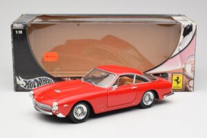 Ferrari 250 GT Berlinetta SWB Červený Hot Wheels 1:18 B6053 Kov – obrázek 8 z 8