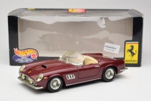 Ferrari 250 GT California Červený Hot Wheels 1:18 3401158 Kov – obrázek 8 z 8