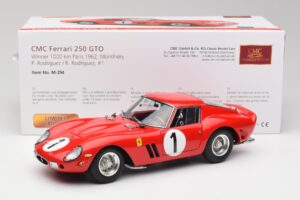 Ferrari 250 GTO #1 P. Rodriguez / W. Mairesse Paris 1000km 1962 CMC 1:18 M-254 Kov – obrázek 6 z 6