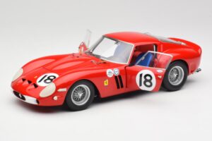 Ferrari 250 GTO #18 P. Rodriguez Daytona Continental 3 Hours Winner 1963 Kyosho 1:18 08438F Kov – obrázek 2 z 8