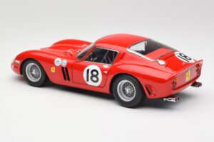 Ferrari 250 GTO #18 P. Rodriguez Daytona Continental 3 Hours Winner 1963 Kyosho 1:18 08438F Kov – obrázek 7 z 8