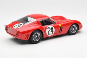 Ferrari 250 GTO #24 J. Blaton / G. Langlois 2nd 24 Hours of Le Mans 1963 Kyosho 1:18 08432C Kov – obrázek 3 z 8