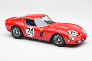 Ferrari 250 GTO #24 J. Blaton / G. Langlois 2nd 24 Hours of Le Mans 1963 Kyosho 1:18 08432C Kov – obrázek 6 z 8