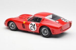 Ferrari 250 GTO #24 J. Blaton / G. Langlois 2nd 24 Hours of Le Mans 1963 Kyosho 1:18 08432C Kov – obrázek 7 z 8