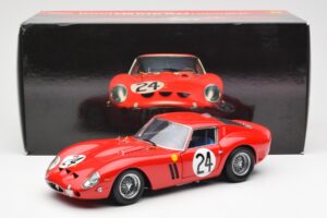 Ferrari 250 GTO #24 J. Blaton / G. Langlois 2nd 24 Hours of Le Mans 1963 Kyosho 1:18 08432C Kov – obrázek 8 z 8
