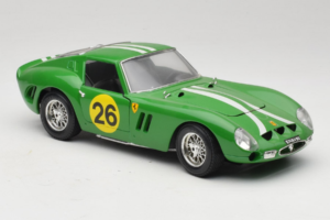 Ferrari 250 GTO #26 Zelený Bílé Pruhy 1962 Bburago 1:18 3011-G3 Kov – obrázek 6 z 8