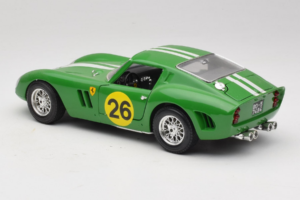 Ferrari 250 GTO #26 Zelený Bílé Pruhy 1962 Bburago 1:18 3011-G3 Kov – obrázek 7 z 8