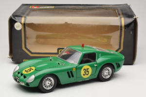 Ferrari 250 GTO #35 Zelený 1962 Bburago 1:18 3011-G2 Kov – obrázek 8 z 8