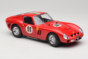 Ferrari 250 GTO #96 Červený 1962 Bburago 1:18 3011-N1 Kov – obrázek 6 z 8
