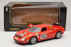 Ferrari 250 LM #192 Červený 1965 Bburago 1:18 3033-P1 Kov – obrázek 8 z 8