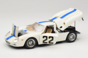 Ferrari 250 LM #22 Bílý 1965 Bburago 1:18 3333-W1 Kov – obrázek 2 z 8