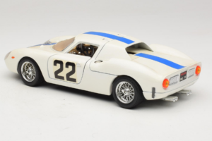 Ferrari 250 LM #22 Bílý 1965 Bburago 1:18 3333-W1 Kov – obrázek 7 z 8