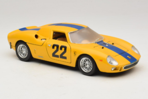 Ferrari 250 LM #22 Žlutý 1965 Bburago 1:18 3333-Y1 Kov – obrázek 6 z 8