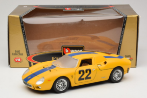 Ferrari 250 LM #22 Žlutý 1965 Bburago 1:18 3333-Y1 Kov – obrázek 8 z 8