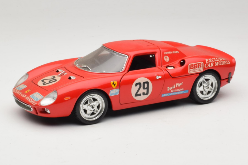 Ferrari 250 LM #29 Owens / Jones Monza 1992 Limitovaná Edice Bburago 1:18 3033-P3 Kov