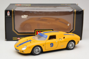 Ferrari 250 LM #9 Žlutý 1965 Bburago 1:18 3033-Y1 Kov – obrázek 8 z 8
