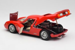 Ferrari 250 Le Mans Červený Bburago 1:18 3033 Kov – obrázek 5 z 8