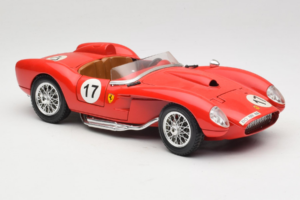 Ferrari 250 Testa Rossa #17 Červený 1957 Bburago 1:18 3007-R4 Kov – obrázek 6 z 8