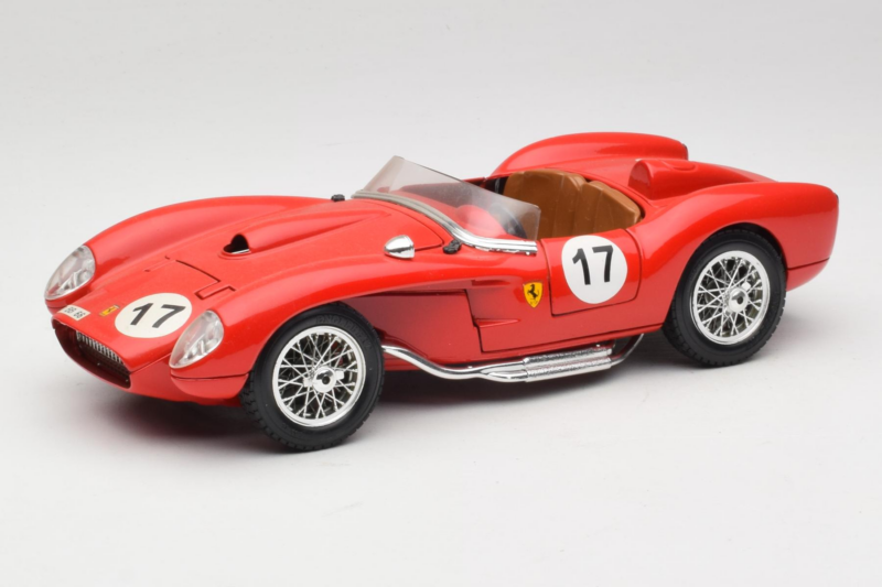 Ferrari 250 Testa Rossa #17 Červený 1957 Bburago 1:18 3007-R4 Kov
