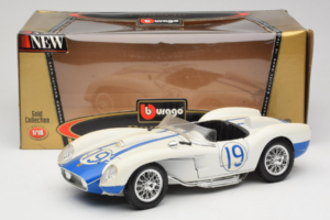 Ferrari 250 Testa Rossa #19 Bílý Replacement Box 1957 Bburago 1:18 3007-R5 Kov – obrázek 8 z 8