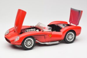 Ferrari 250 Testa Rossa Červený Bburago 1:18 3007 Kov – obrázek 2 z 8