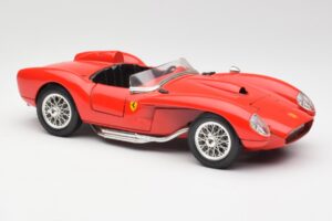 Ferrari 250 Testa Rossa Červený Bburago 1:18 3007 Kov – obrázek 6 z 8