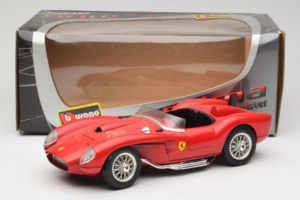 Ferrari 250 Testa Rossa #4 Červený Replacement Box 1957 Bburago 1:18 3007-R6 Kov – obrázek 8 z 8