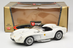 Ferrari 250 Testa Rossa Bílý Replacement Box Bburago 1:18 3007-R3 Kov – obrázek 8 z 8