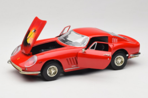 Ferrari 275 GTB/4 Červený S Palmou na Kapotě ERTL 1:18 7483-P1 Kov – obrázek 2 z 8