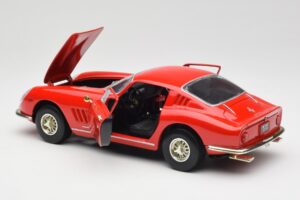 Ferrari 275 GTB/4 Rosso Corsa ERTL 1:18 7483 Kov – obrázek 5 z 8
