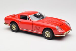 Ferrari 275 GTB/4 Rosso Corsa ERTL 1:18 7483 Kov – obrázek 6 z 8