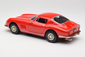 Ferrari 275 GTB/4 Rosso Corsa ERTL 1:18 7483 Kov – obrázek 7 z 8